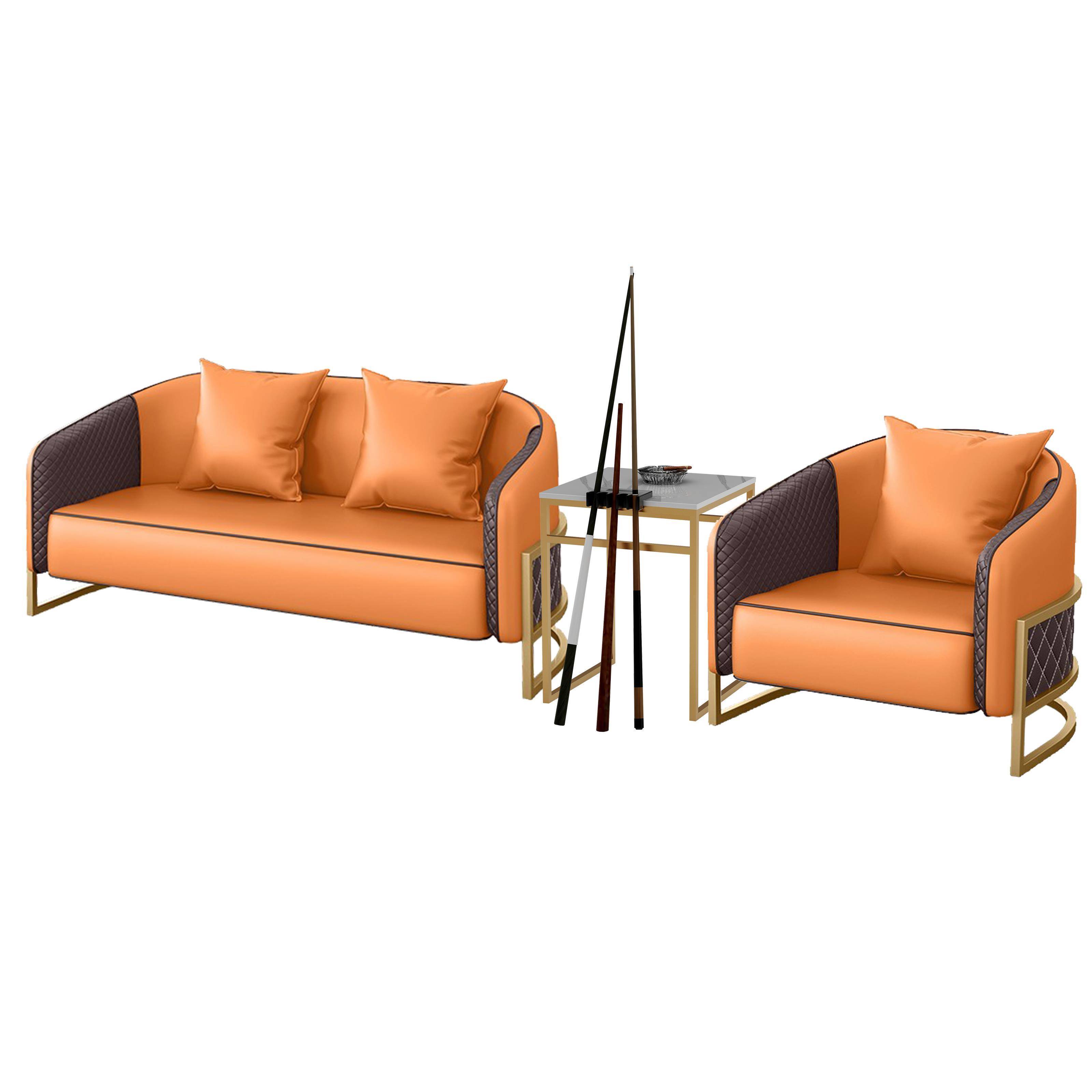 Small square table+one person 1+two people 1 orange