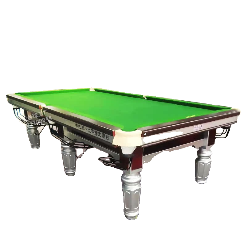 Qiao's Shiku silver -leg American table tennis billiard hall Commercial Joe model standard steel warehouse adult home use table ball table