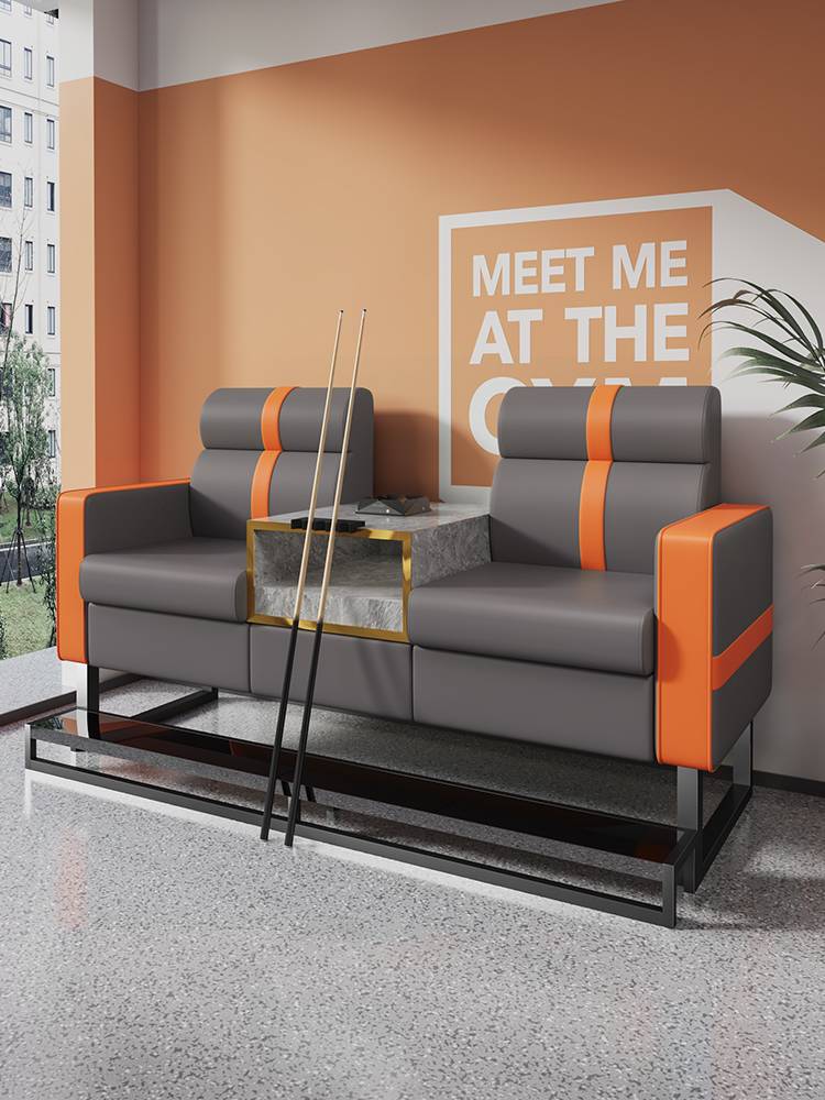 Billiards Hall Billiards Sofa Table and Chair Special Power Watching Chair High -end Ball Chair Power Ball Room Resting Chair Color Customized