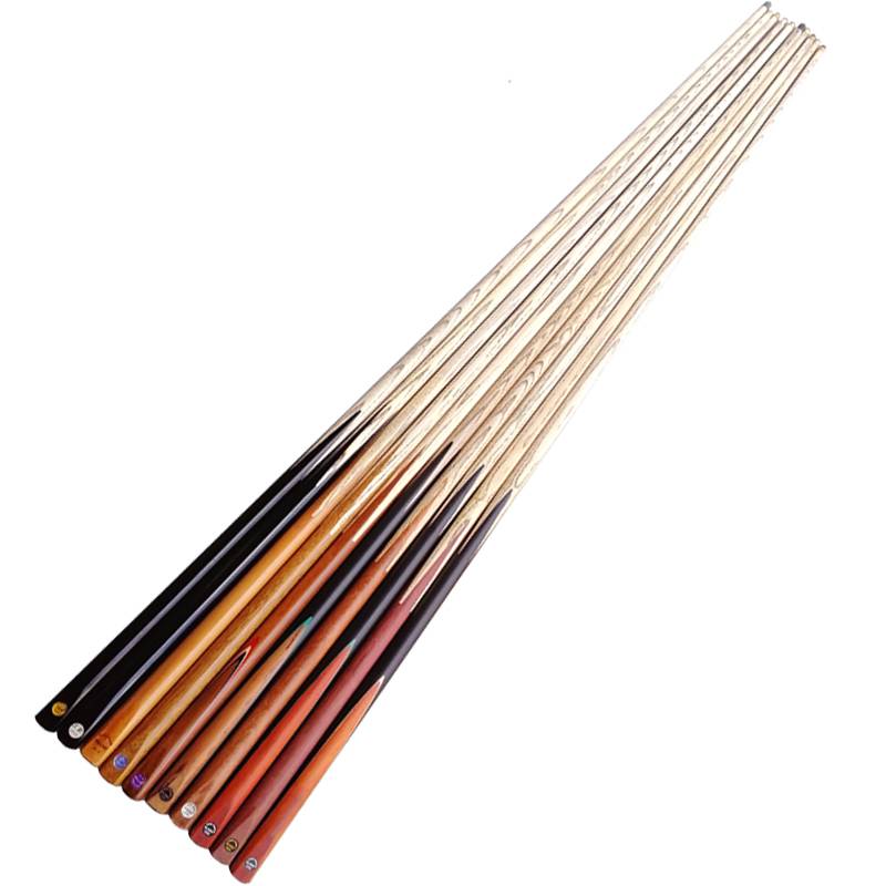 Billiards rod aggravate the small head desktop club Chinese -style Black Batska club billiards American big head pole clearance
