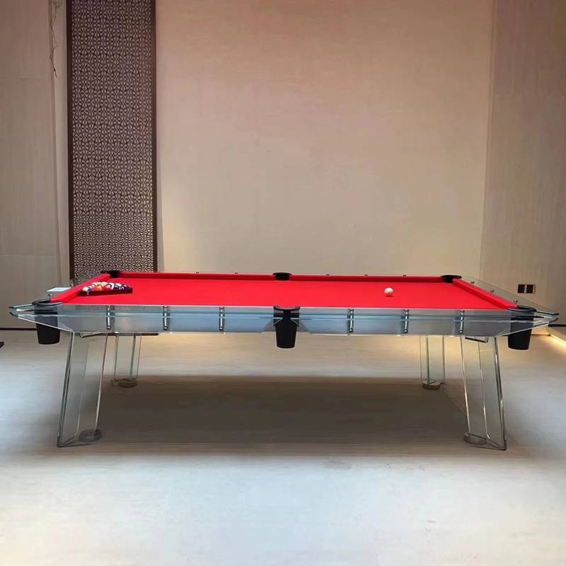 Yaolai high -end villa table ball table standard multi -functional multi -functional adult home designer Chinese black eight glass table