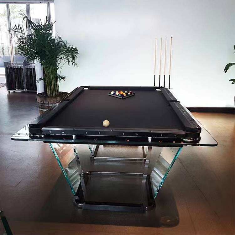 Yaolai high -end villa table ball table standard multi -functional multi -functional adult home designer Chinese black eight glass table