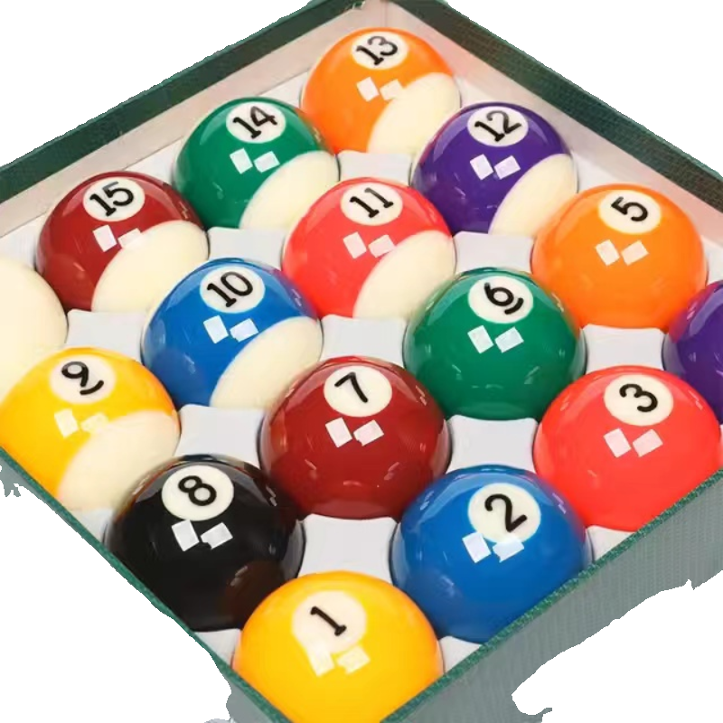 Standard large billiards Chinese table balls 2A silver ball 16 color table club Snooker ball products accessories