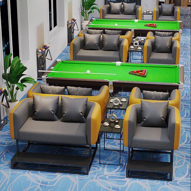 Billiards Sofa, Billiards Chair Observatory Pills Ball Room Billical Hall Special Pills Chair Leisure Table and Chair