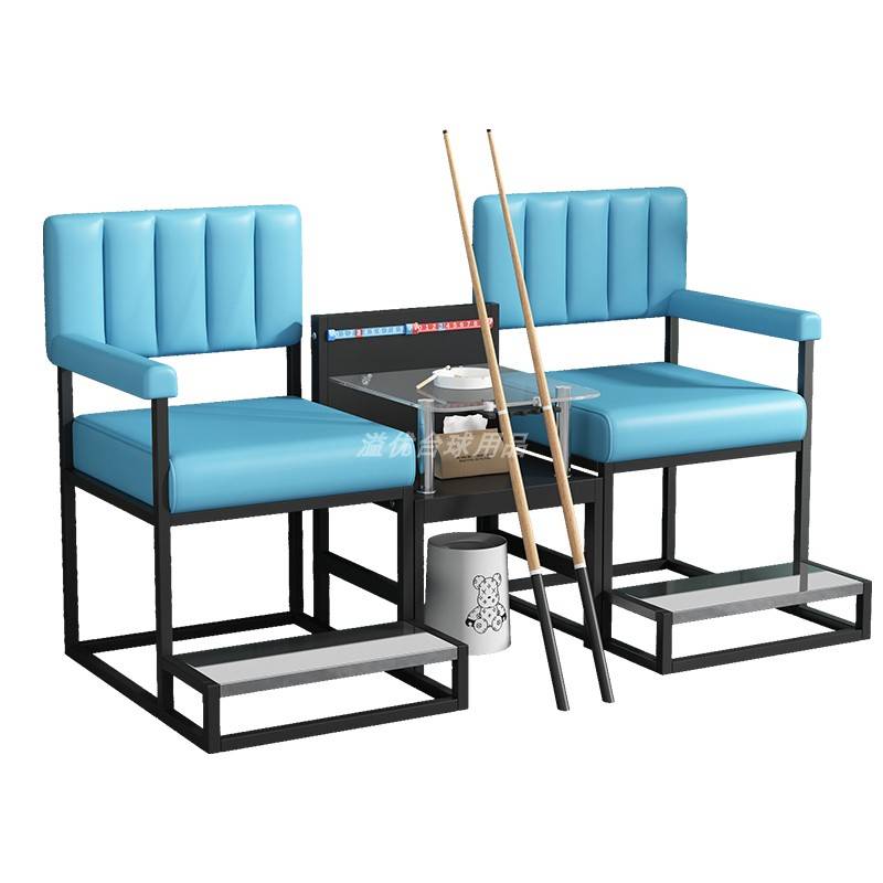 Billiards and chairs Watching the ball chair to watch the ball chair commercial sofa table and chair all -in -one billiard room single double rest casual seat