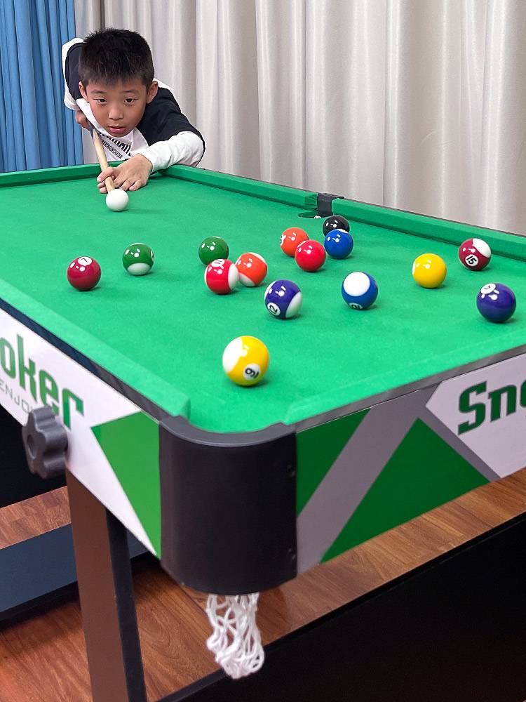Billiards desk household children's large desktop fans small indoor boys desktop 5 parent-child toys 6-10 years old 8