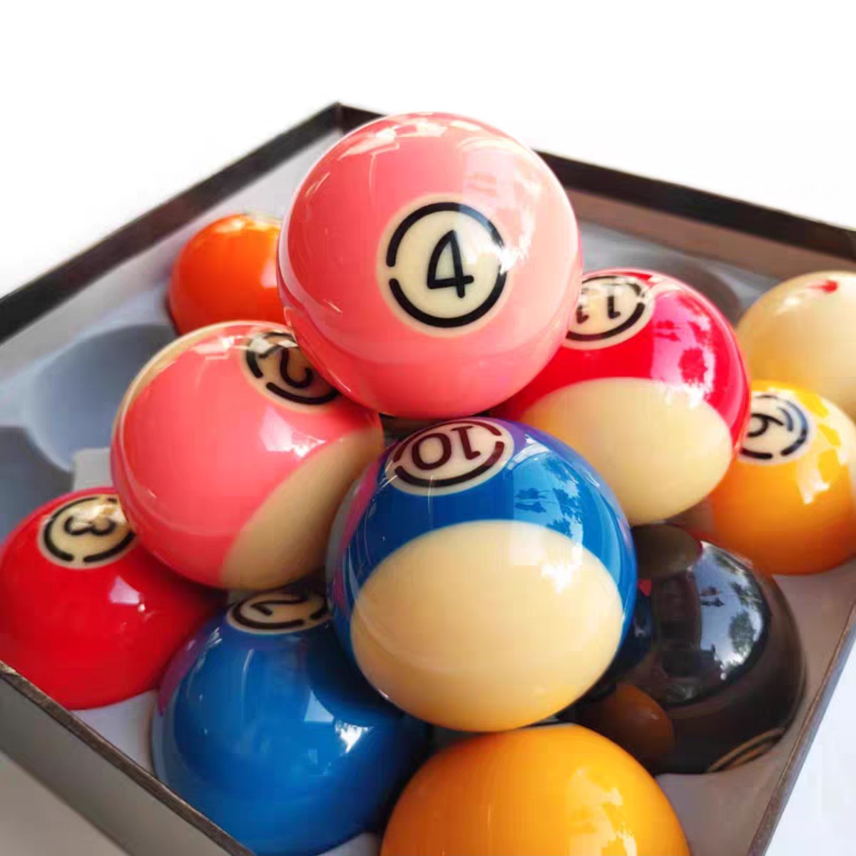 Billiards Mother Ball 16 Lottery Ball White Ball imported crystal ball Chinese black eight training ball red six -point large female ball