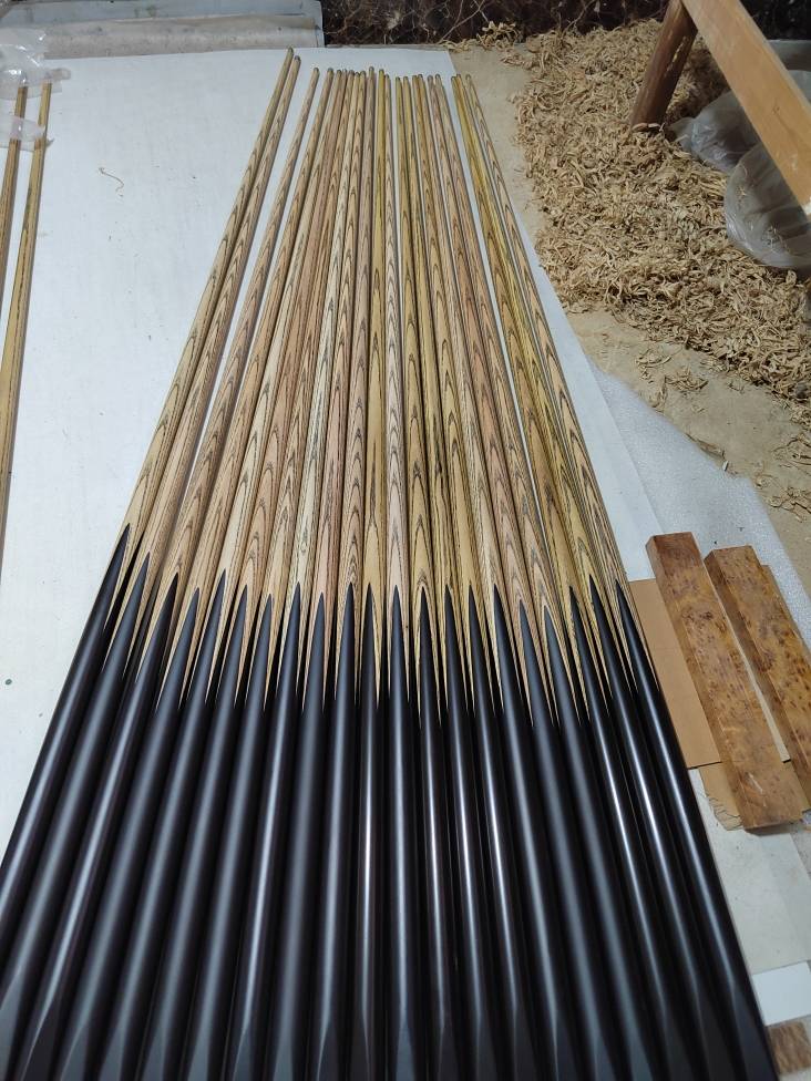 Pure black handicon, Snooker Black Eight Press, pure black sandalwood!Black Tong, traditional model, rocket model!