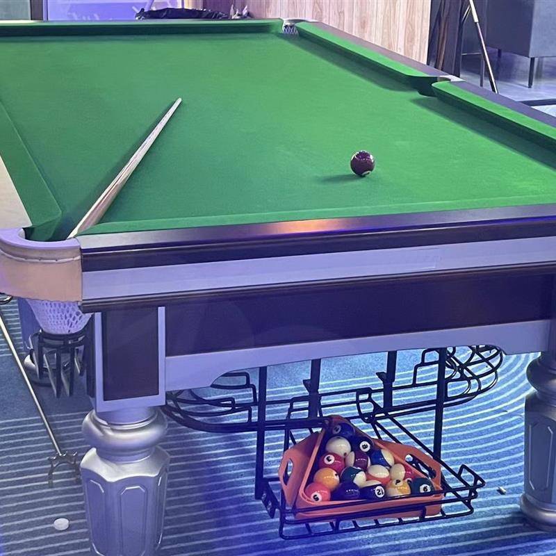 Qiao's Table Table Family Chinese Black Black Table Ball Ball Room Club Commercial Standard Steel Library -level manufacturers
