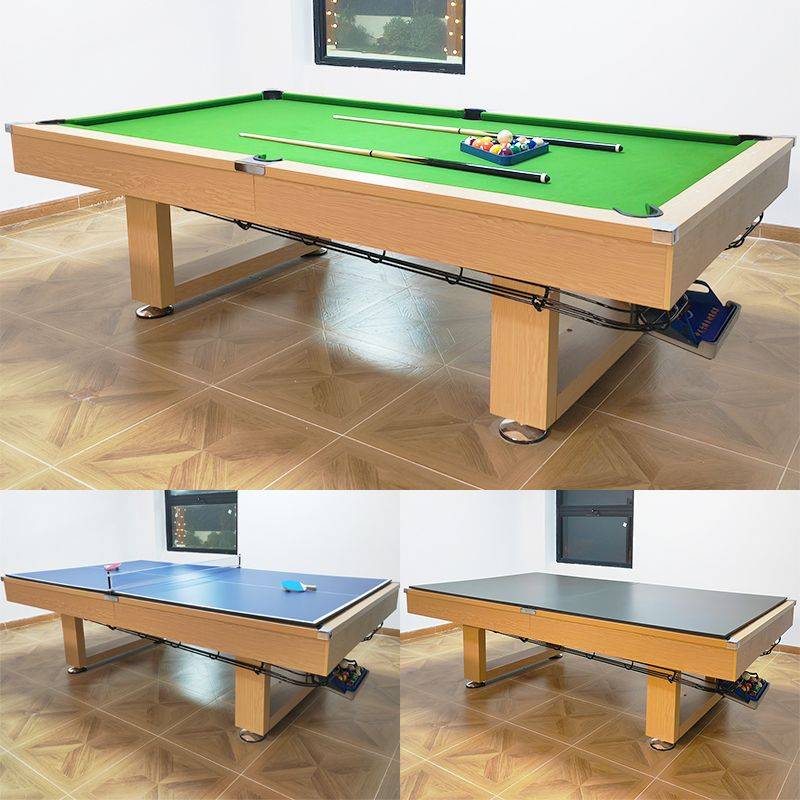 Billiards table Darma Standard Adult Family U.S. Black Black Table Platform Multifunctional two -in ping -one table tennis table
