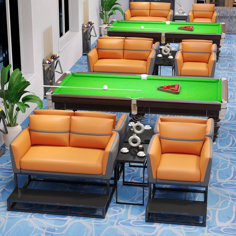 C model 2+1+square table orange