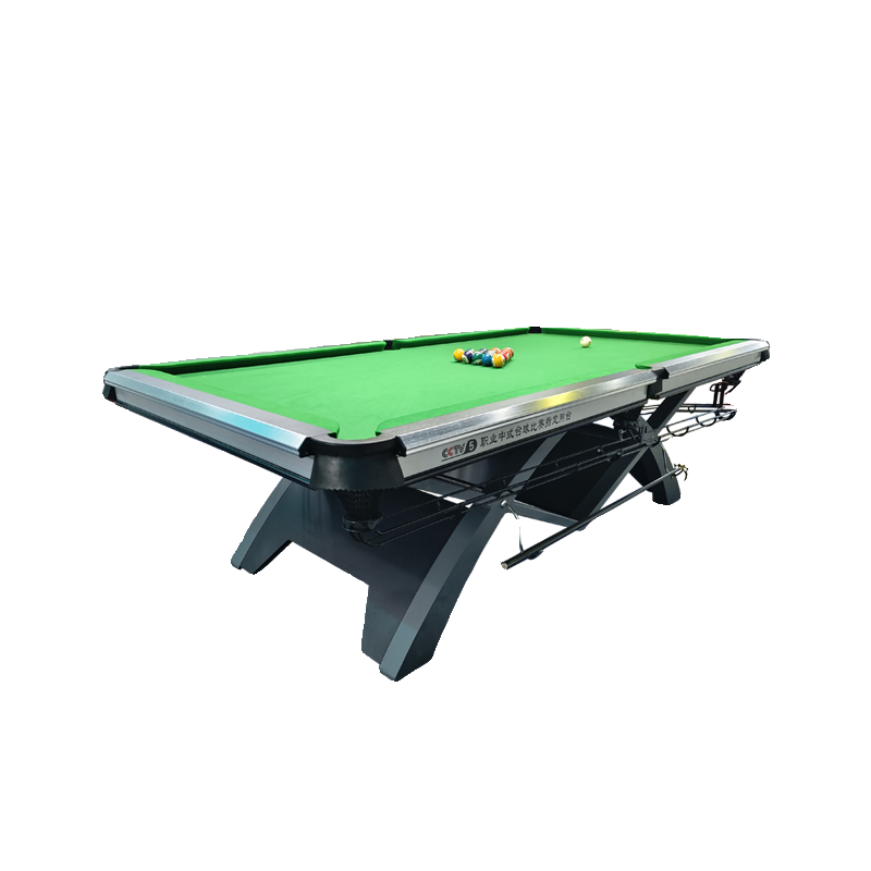 The standard of the Chinese Rock Billical table Chinese black eight ball table standards use the steel frame structure steel library green slate balloon