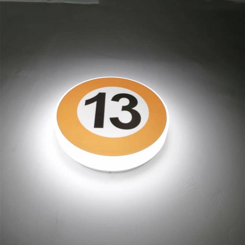 No. 13 (orange -red)