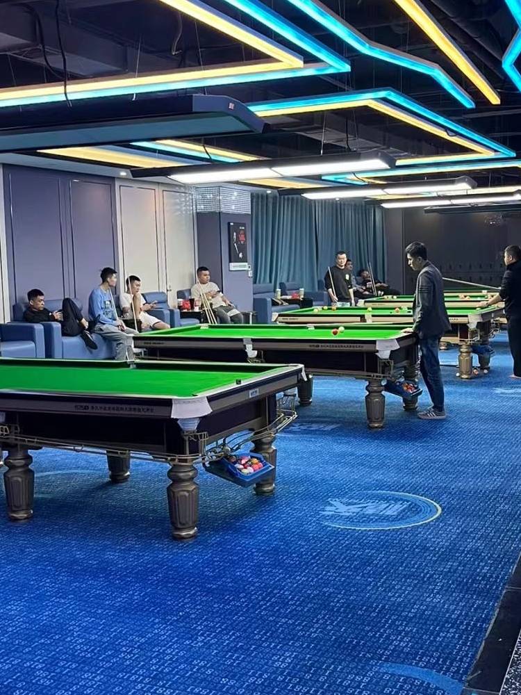 Commercial billiard table steel library competition standard adult ball room Chinese black eight ball table Qiao Family