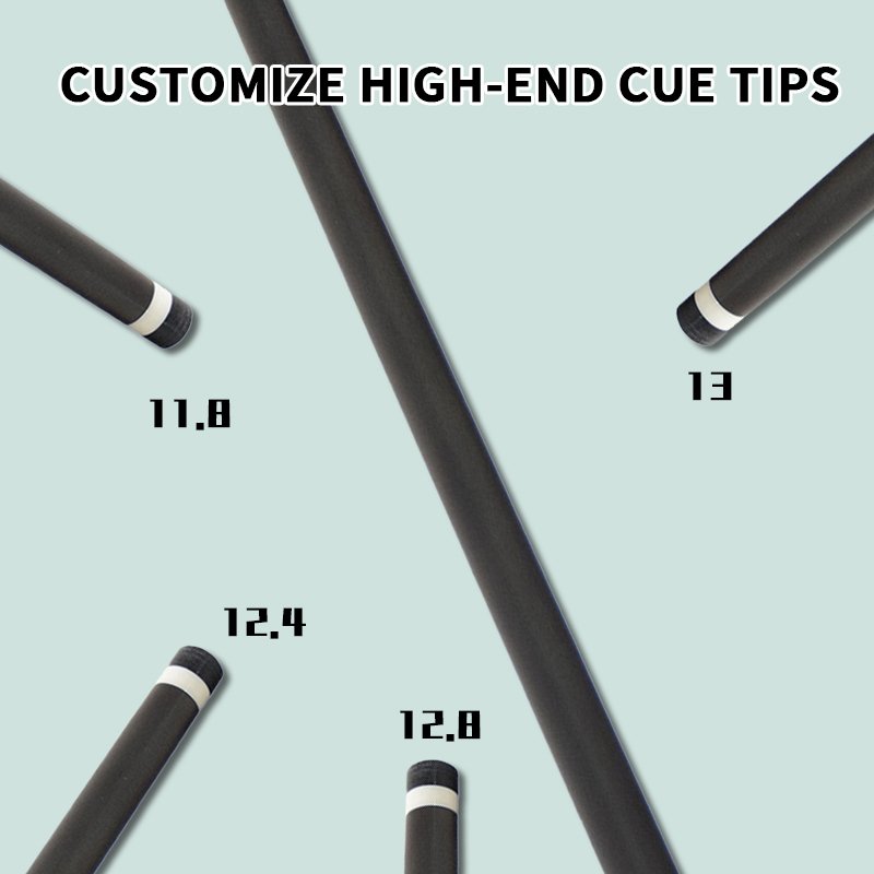 professional pool cues layered pool cue tips