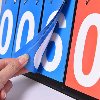 Scoreboard Six-digit High Quality Portable Scoreboard Volleyball Basketball Table Tennis Pingpong Ball Scoreboard