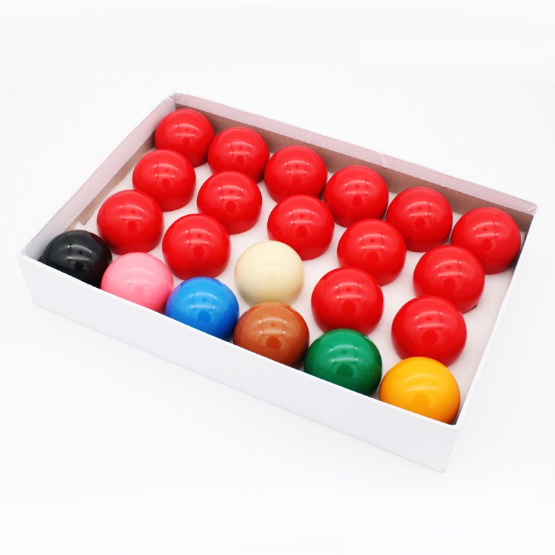 Wholesale Cheap 52.5mm black box British Snooker Ball set for sale