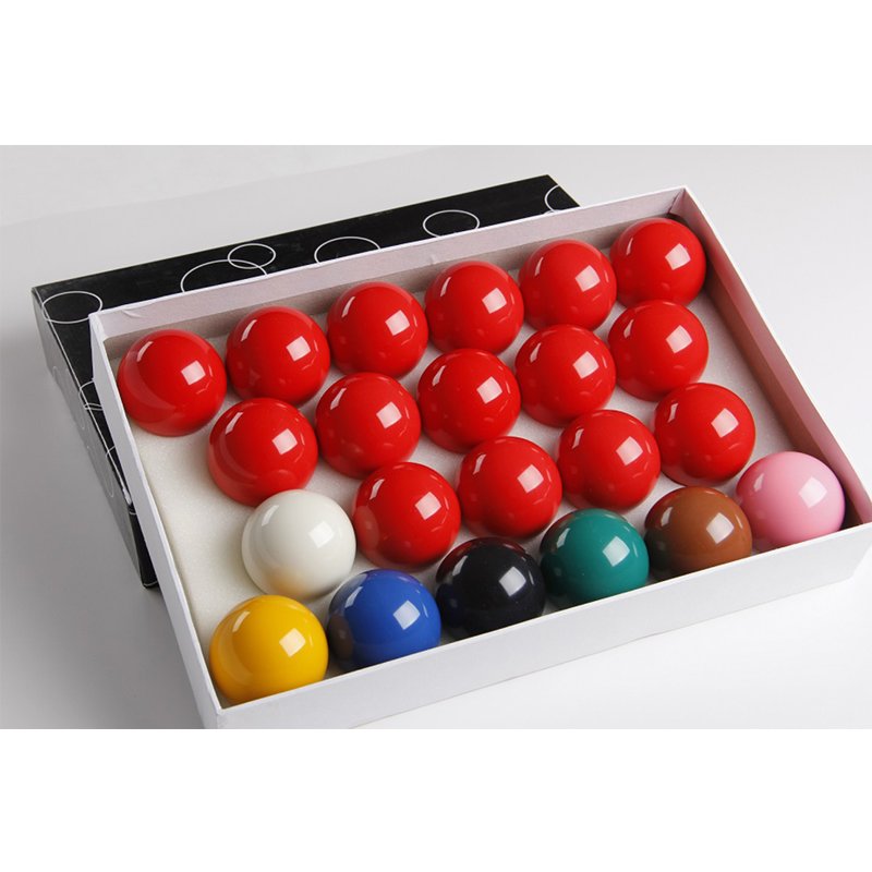 Wholesale Cheap 52.5mm black box British Snooker Ball set for sale