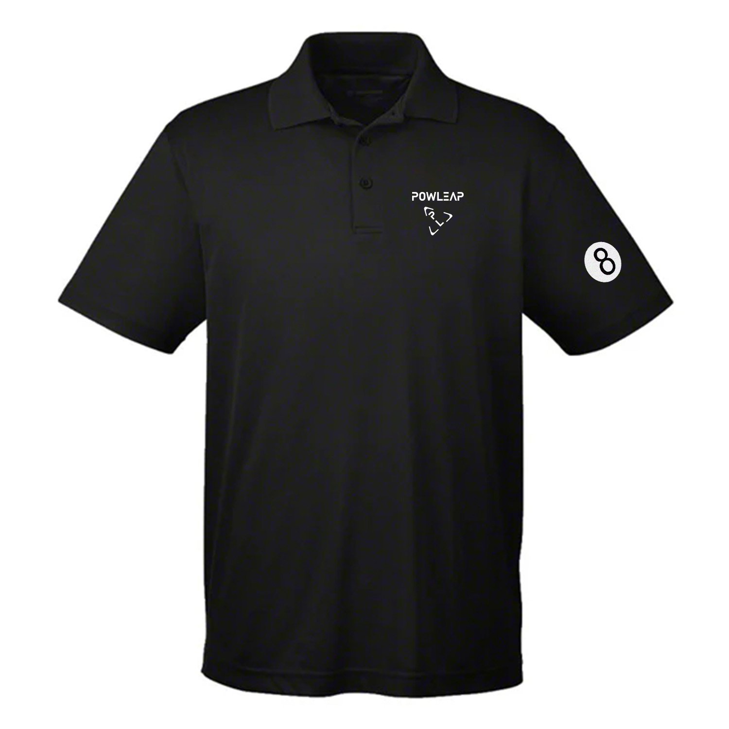 High Quality Adult Pool Cue Snooker Clothing Performance Sports Billiards Polo T Shirt With Custom Made Logo Design