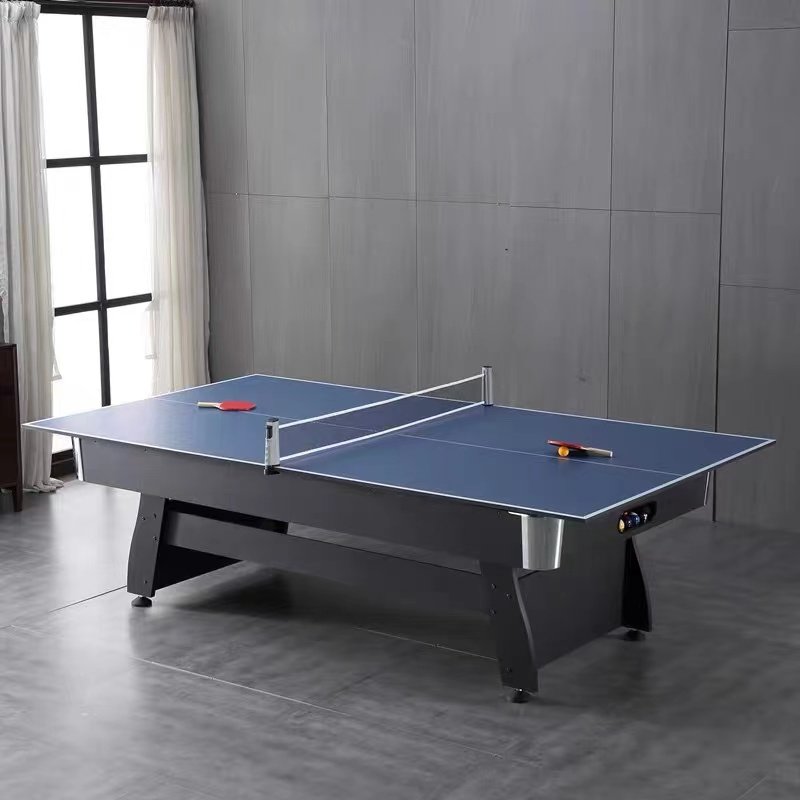 2023 Hot selling multi-function home use Ping pong Dining table Convertible 3in1 portability MDF Snooker pool table