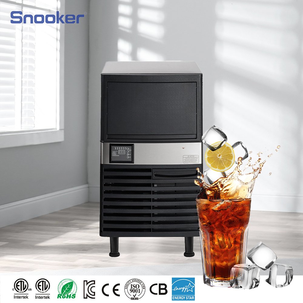 ETL/ETLS Energy Star Commercial block ice maker 127kg/24h ice maker ice cube/flake/granular/bullet machine for restaurant use