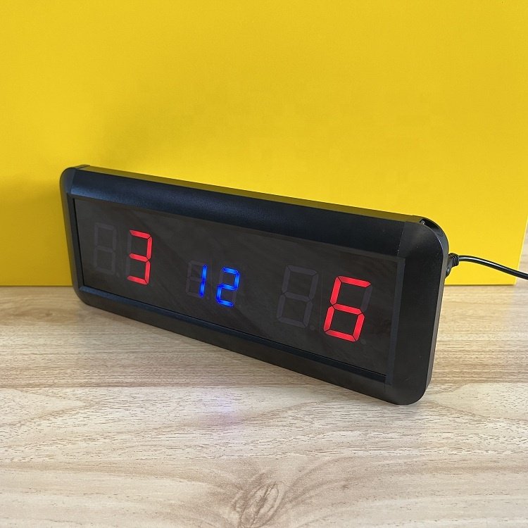 Jhering Indoor Portable Led Mini Screen Score Keeper Wall-Mount Digital Electric Scoreboard for Basketball