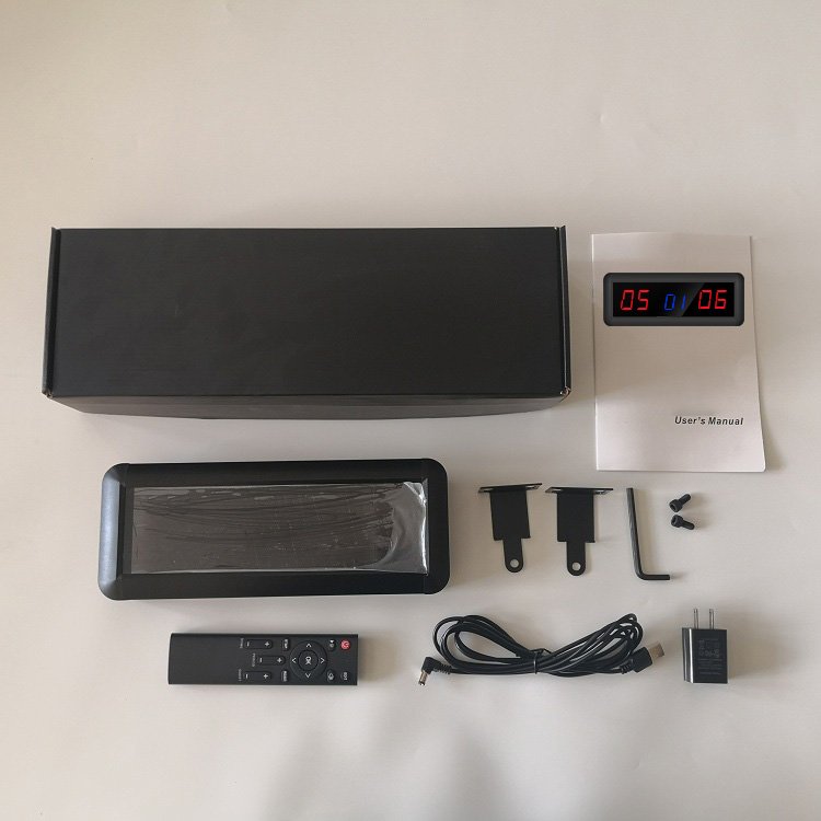 Jhering Indoor Portable Led Mini Screen Score Keeper Wall-Mount Digital Electric Scoreboard for Basketball