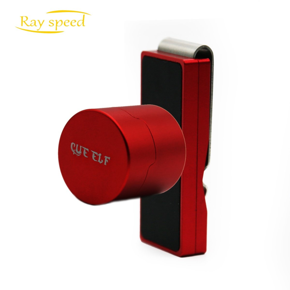 Rayspeed Billiards Pool Carom Snooker chalk Red Billiards Chalk Holder Magnetic Aluminum Alloy High Magnetic Chalk Holders