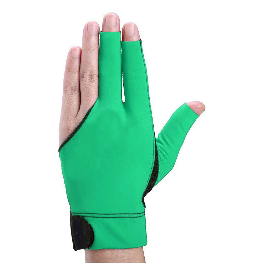 High Quality Fashion Pro Colorful Pool Billiard Training Snooker Shooters Sports Game Gloves unisex