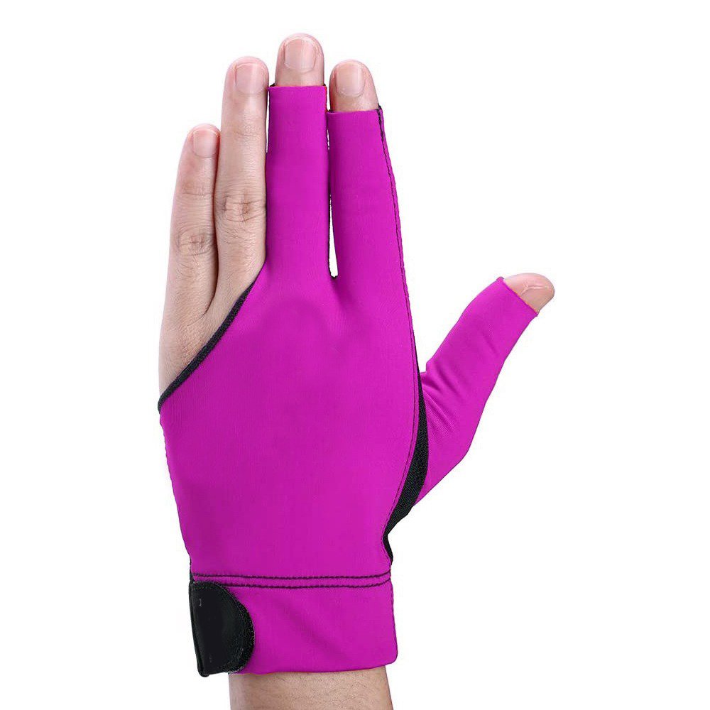 High Quality Fashion Pro Colorful Pool Billiard Training Snooker Shooters Sports Game Gloves unisex