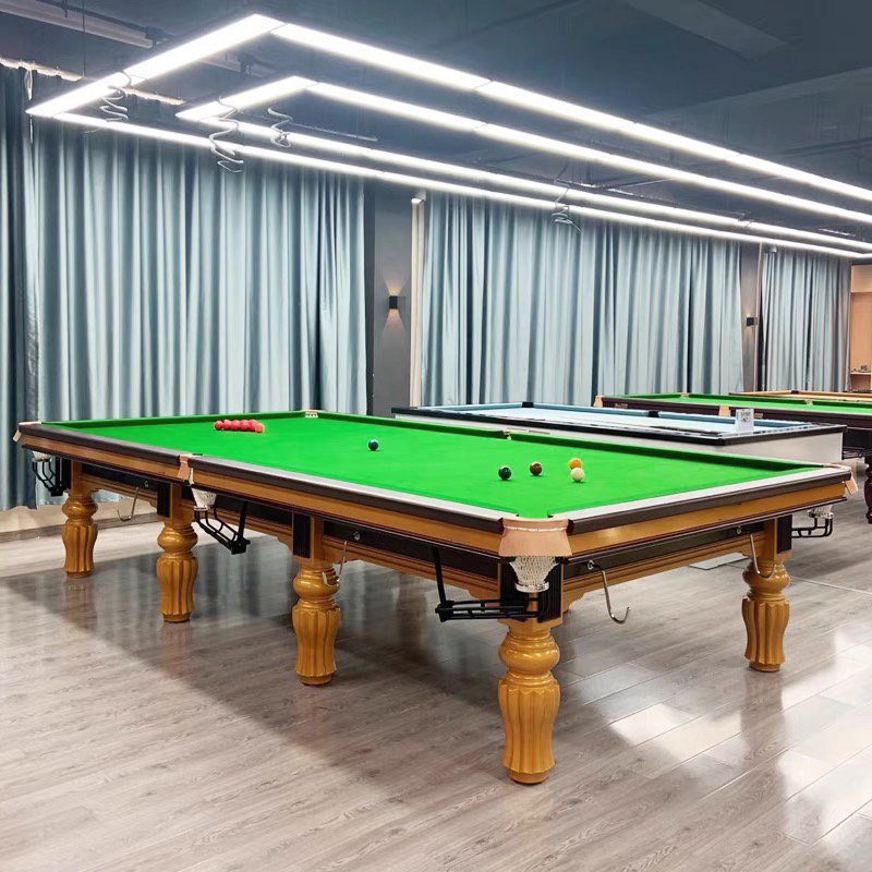 Xingsheng 15 Year Factory Snooker 12 Foot Snooker Table Fancy Snooker Table