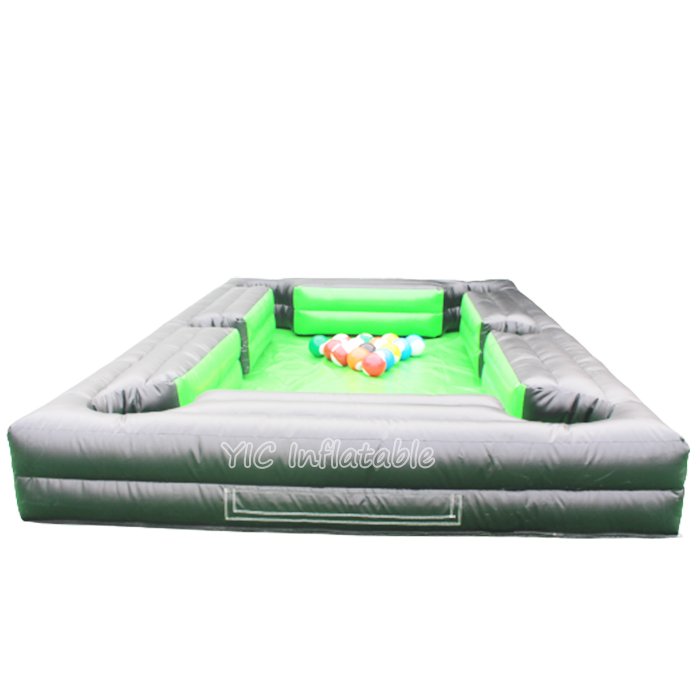 Inflatable Snooker Pitch/Table for Outdoor and Indoor Events, Durable and Easy to Set Up, Perfect for Sports Entertainment