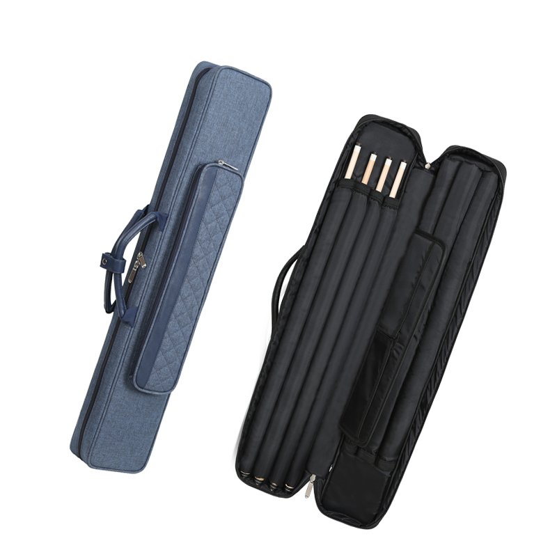 Hot Selling Large 3x4 Waterproof Snooker & Billiard Cue Case Carry Bag Specific for Pool Sticks