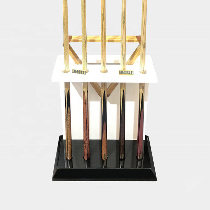 Multiple styles optional Billiard Cue Stick Holder Customizable Billiards cue rack