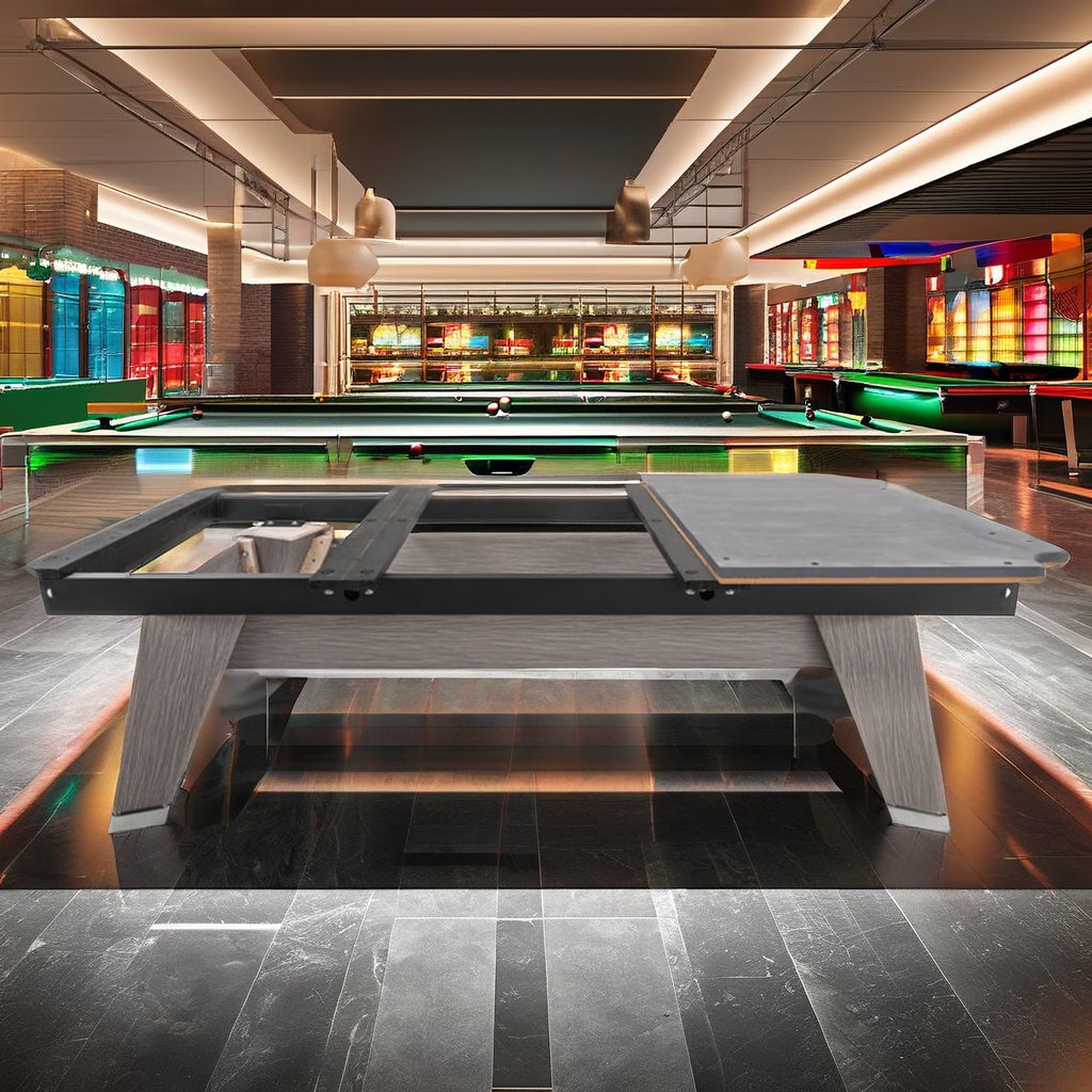 Factory 2024 Modern 9 Ball Billiards Pool Table 7ft/8ft/9ft Sizes International Standard Sports Cushions Made Plastic Best Price