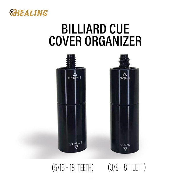 HOT! 3/8-8&5/16-18 Joint Pool Cue Middle Shaft Handle Billiards Extension Snooker Extender Adapter