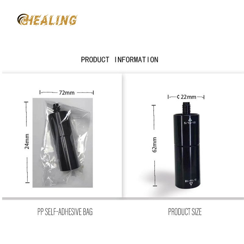HOT! 3/8-8&5/16-18 Joint Pool Cue Middle Shaft Handle Billiards Extension Snooker Extender Adapter