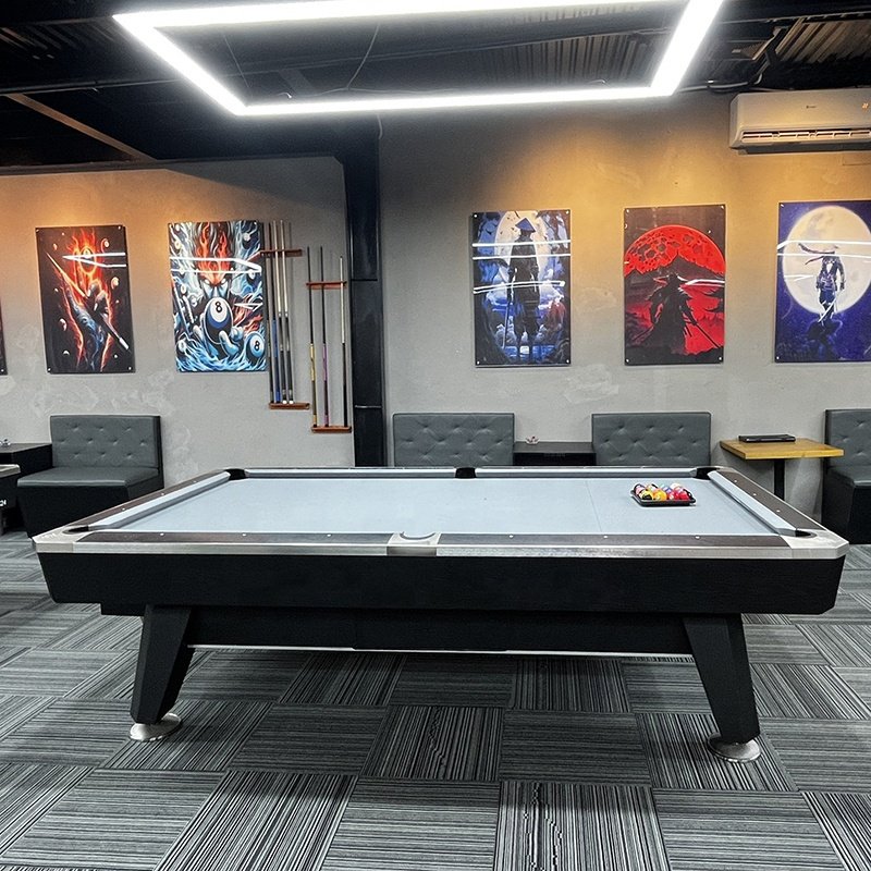 Highest Quality Game Tables 8 Foot Slate Wood American Styled Billiard and Pool Tables