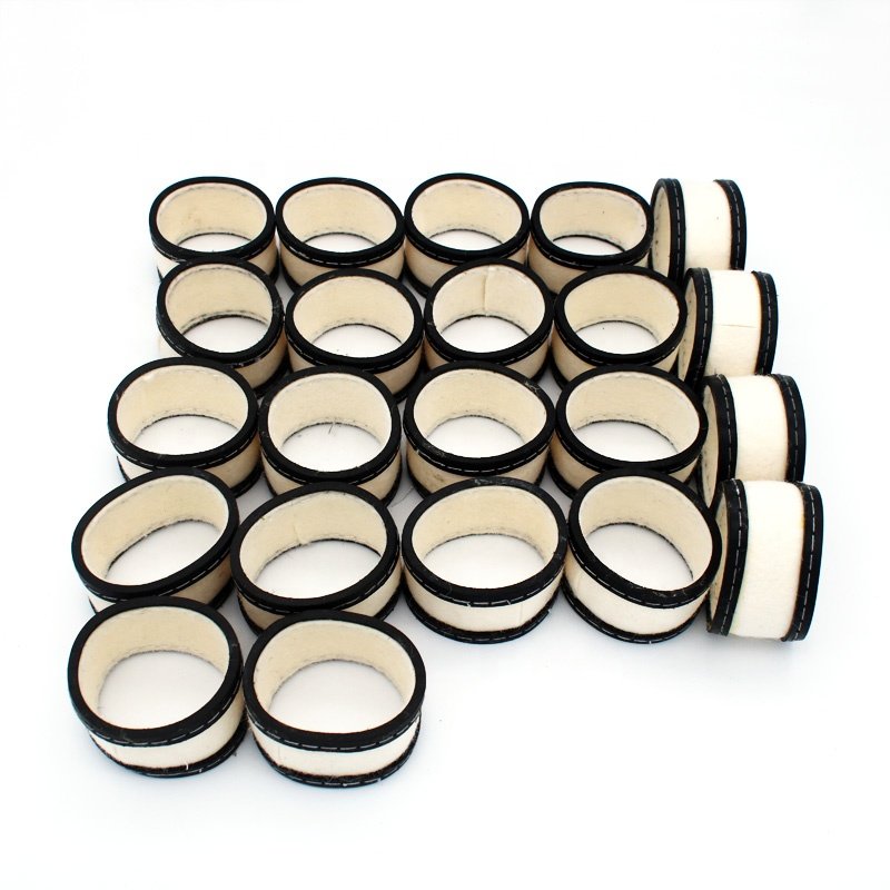 Factory Direct Snooker ball cleaner rings 52.5mm Wool Loop 22pcs For Snooker Ball Cleaner Machine Replacement