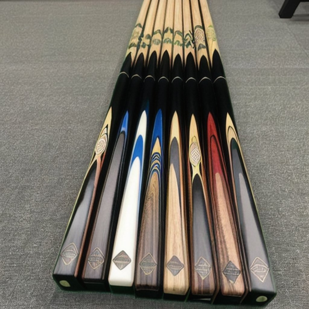 New Design Maple 1/2 Billiard Pool Cue 57inches Hard Wood Cue for Sale Billiard Pool Cue