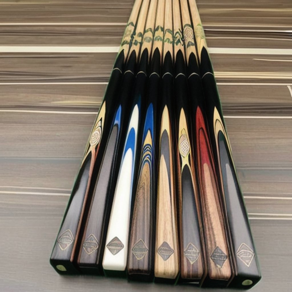 New Design Maple 1/2 Billiard Pool Cue 57inches Hard Wood Cue for Sale Billiard Pool Cue
