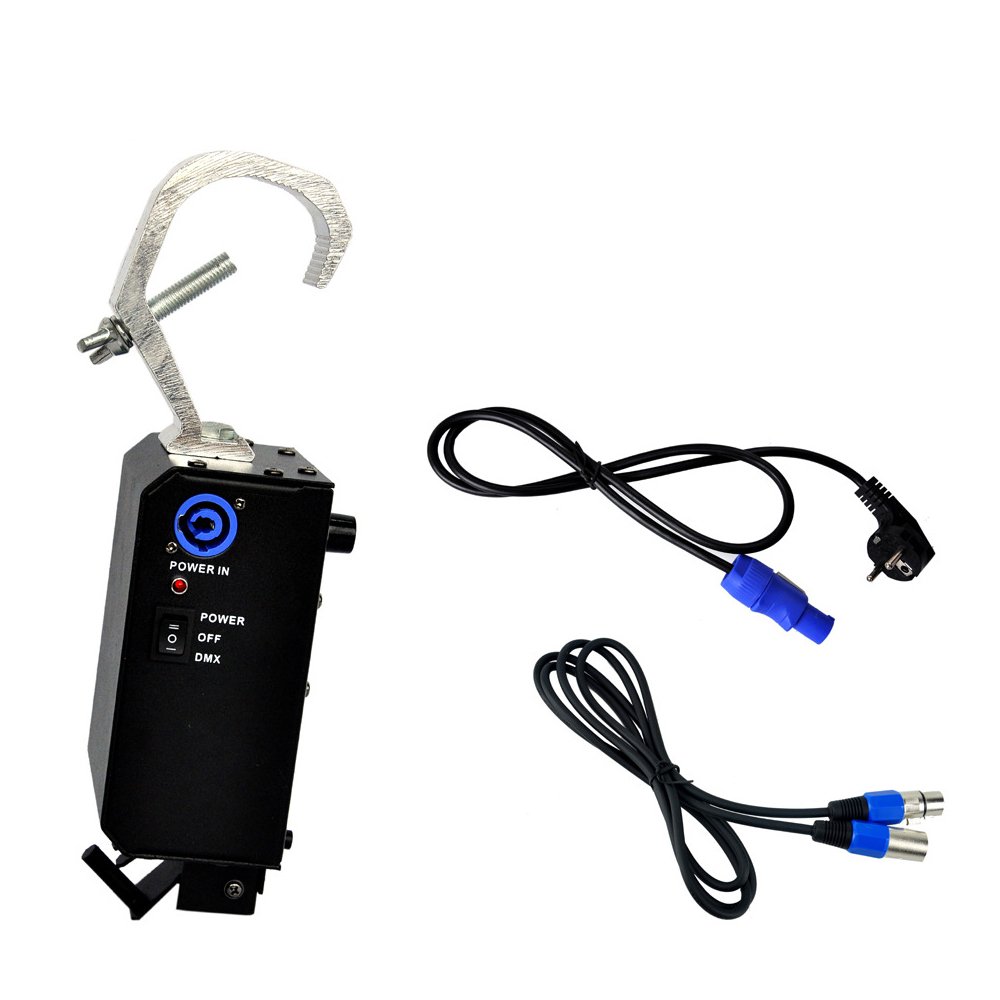 Stage lighting curtain disconnector, drop off machine DMX/manually controlled electronic control with hook curtain disconnector