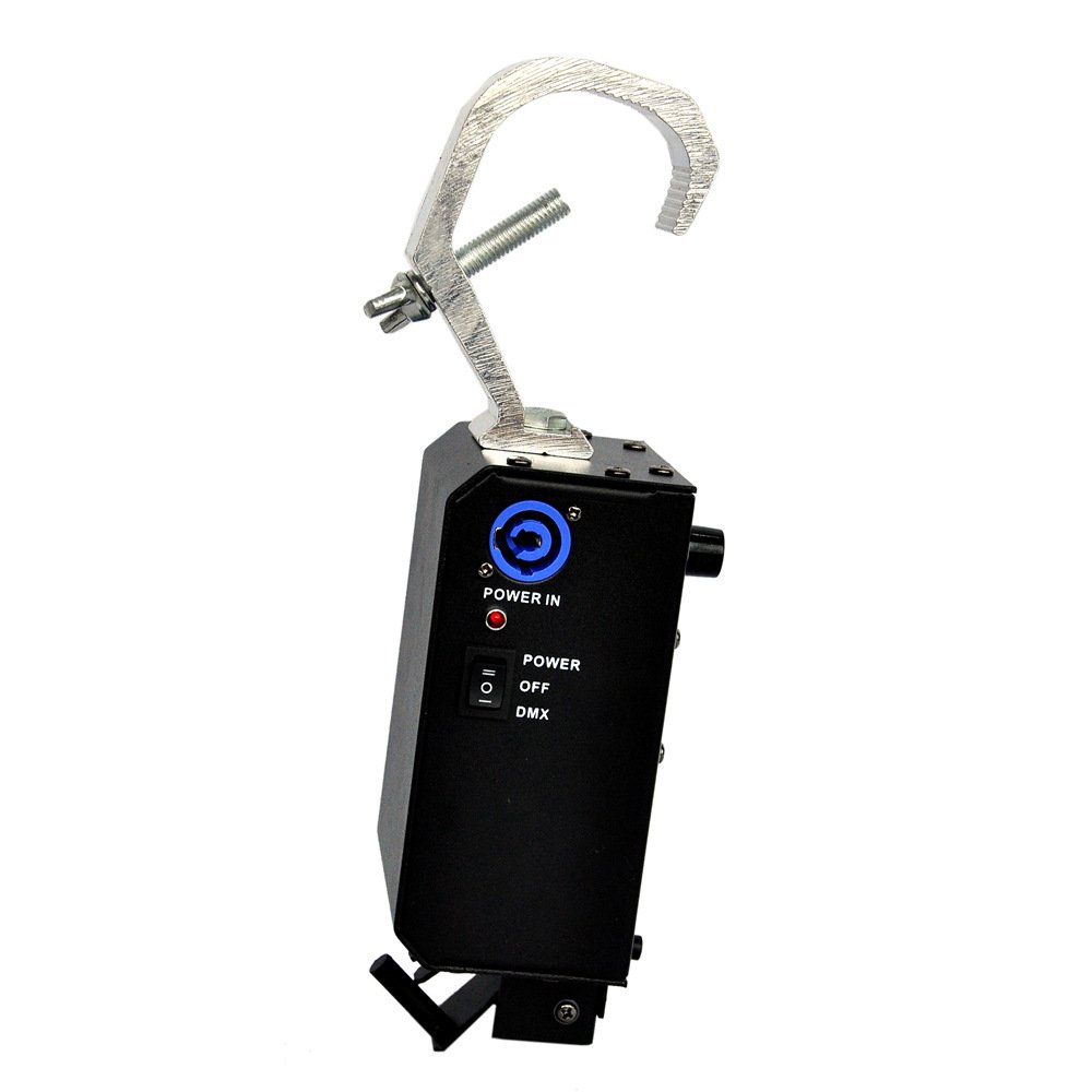 Stage lighting curtain disconnector, drop off machine DMX/manually controlled electronic control with hook curtain disconnector