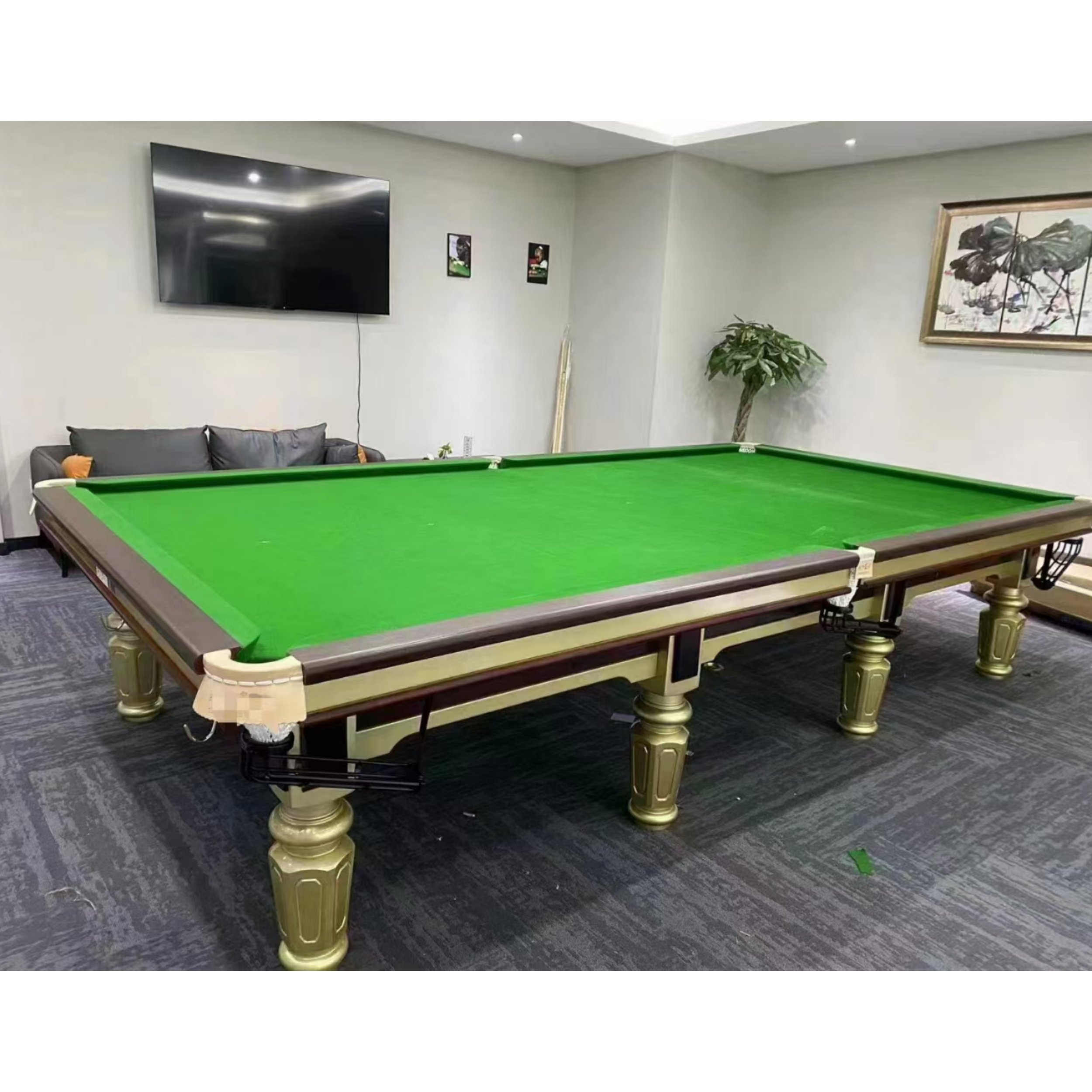 China Factory Outlet 12FT Snooker Billiard Table
