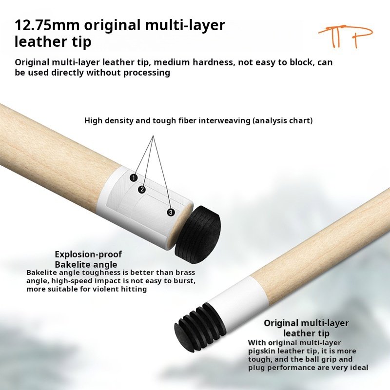 Omin secret Fuhu pool cue black 8 cue small head Chinese black eight billiard big head American nine cue set