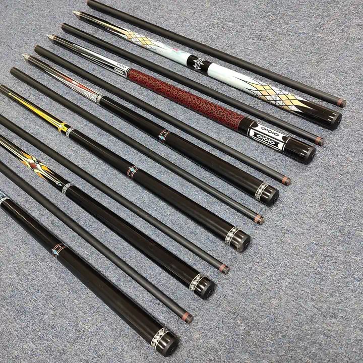 xikuno new 12mm tip 57 inch billiard 1/2 carbon cue for sale
