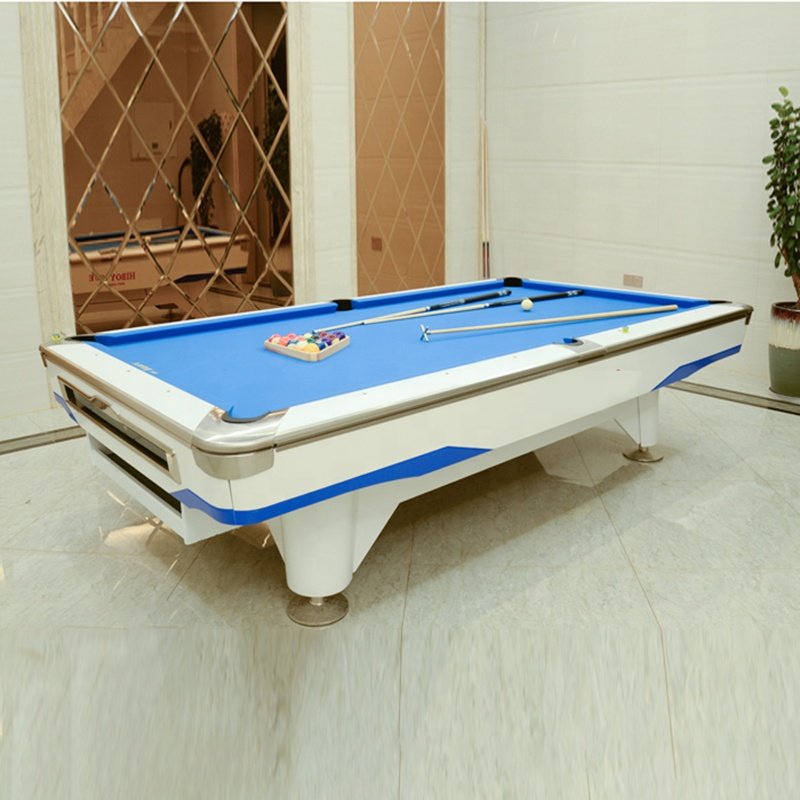 Bojue Factory Direct Sale Bluestone Slate Billiard Table 8ft 9ft American Nine-ball Billiards Pool Table