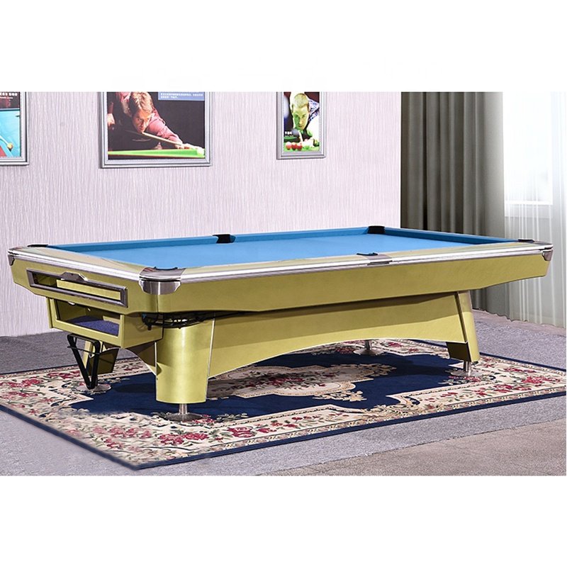 Bojue Factory Direct Sale Bluestone Slate Billiard Table 8ft 9ft American Nine-ball Billiards Pool Table