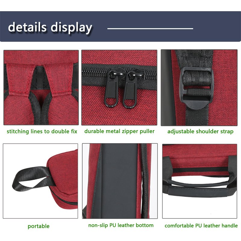 Waterproof Wholesale Billiard Cue Bag 6 Holes Snooker Cue Soft Bag Adjustable Shoulder Billiard Cue Carry Soft Case