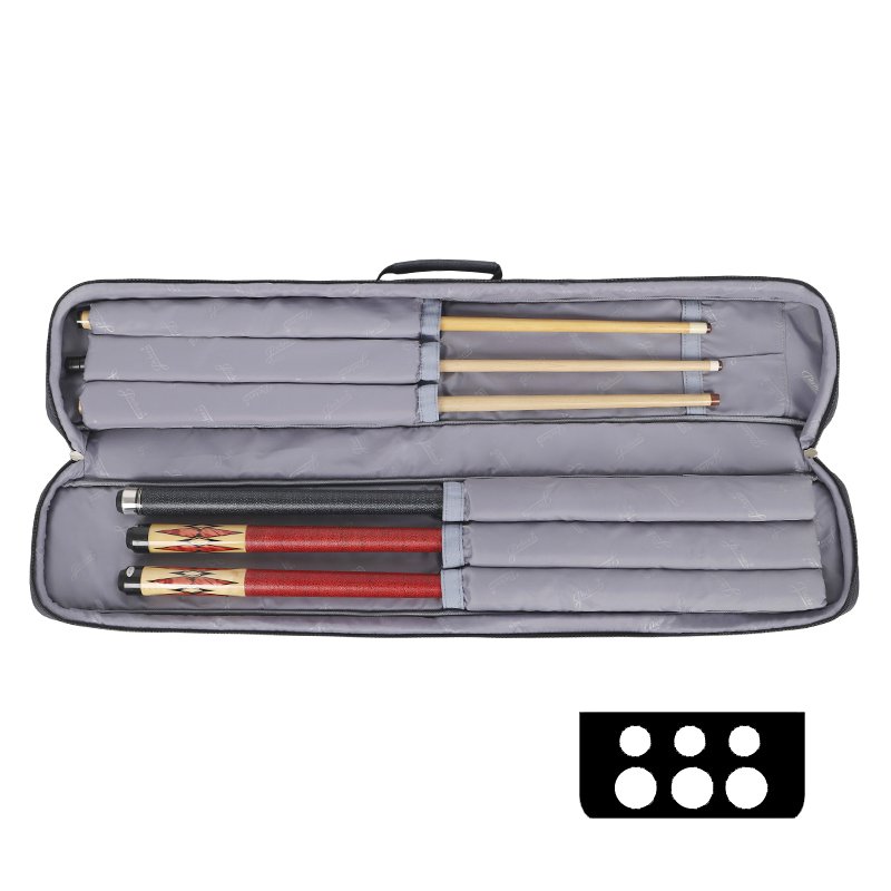 JINCHUAN Customized Portable billiards Cue Case Factory Hot-Selling Carom Billiards Case for Snooker & Billiard